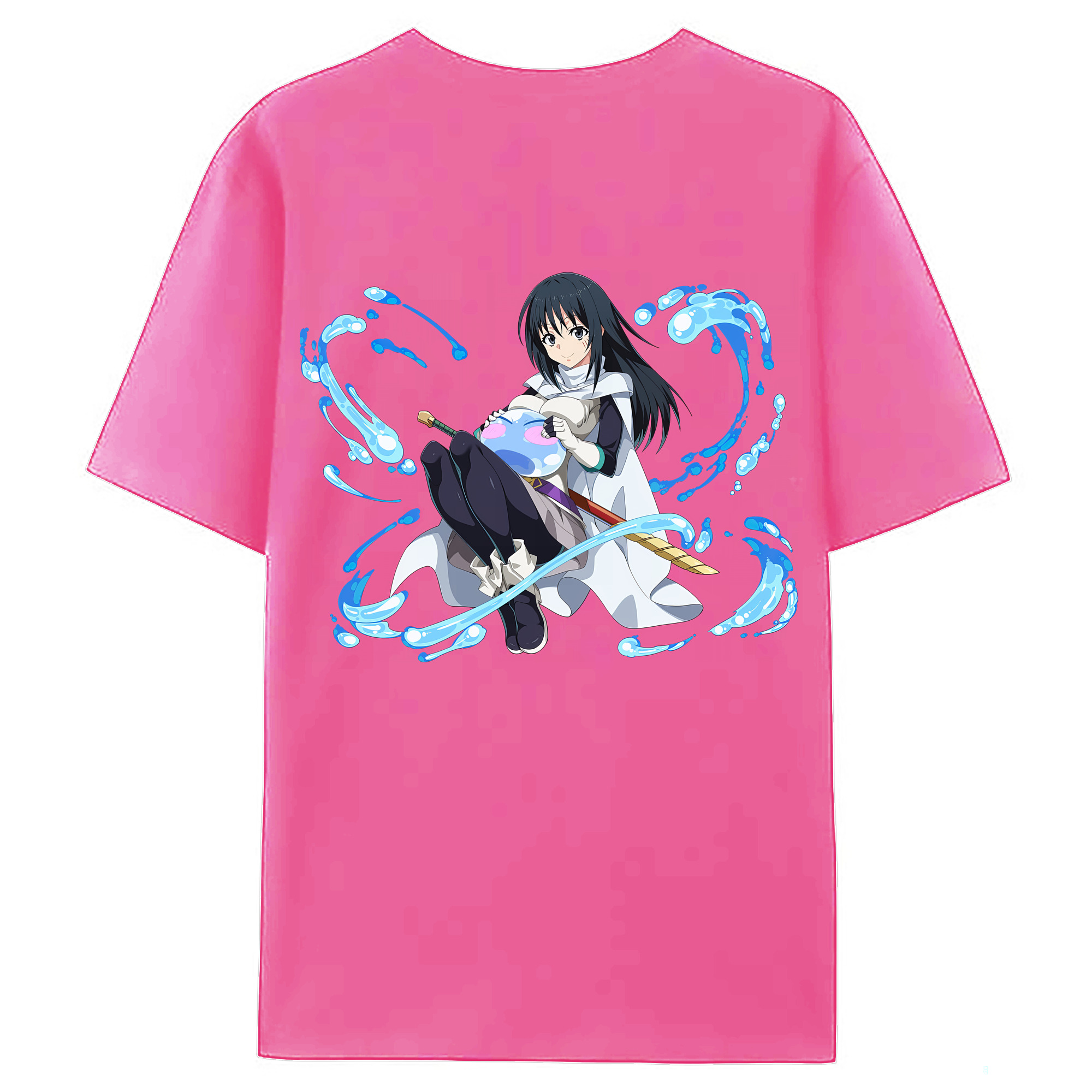 （画像用） 転スラ Regarding Reincarnated to Slime レディース半袖Tシャツ(バックプリント)